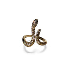 Snake CZ Ring
