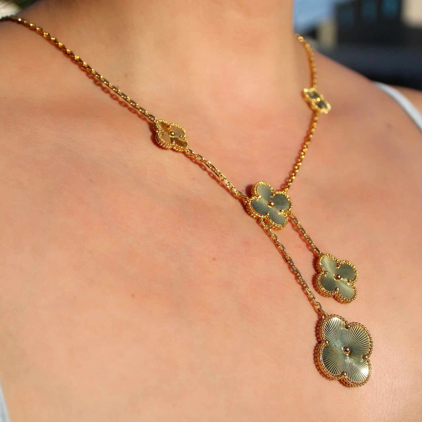 Jumbo Clover Necklace